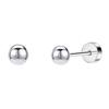 1 Pair Women Faux Pearl Earrings Daily Ear Studs Unisex Piercing Alloy Stud Earrings Commuting Party Prom Ear Jewelry