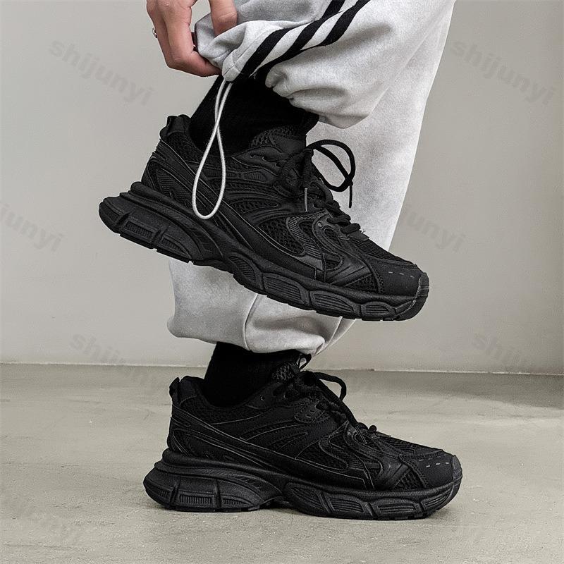 Fashion 2025 Summer New Men's Casual Sports Shoes Mesh Breathable Thick Soled Versatile Shoes Fashion Trend Comfortable Chunky sneakers
