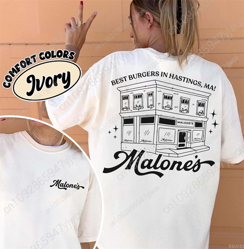 Off Campus Hannah Wells T-shirt Malone s Vintage Shirt Briar University Hockey Romance Shirt Summer Men s Women s T-shirt S