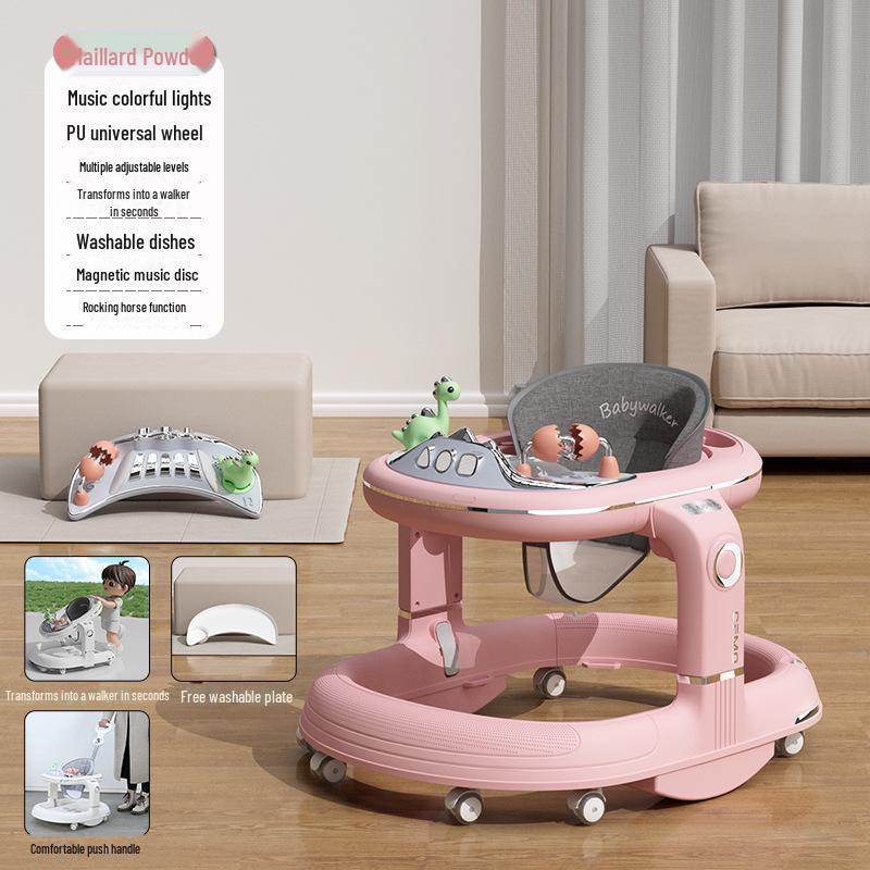 

Многофункциональные детские ходунки: Детская коляска с защитой от опрокидывания для мальчиков и девочек (7-18 месяцев)