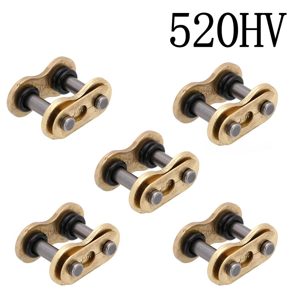 420 428 520 525 530HV Chain Connector Heavy Connecting Master Joint Link With O-Ring Chain Lock Motorcycle Buckle Ring Link JFG