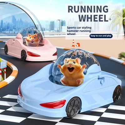 Chovatelské potřeby Sportovní auto pro křečky Běžící míč Autíčko pro křečky Válečkový míč pro malé domácí mazlíčky Běžící auto