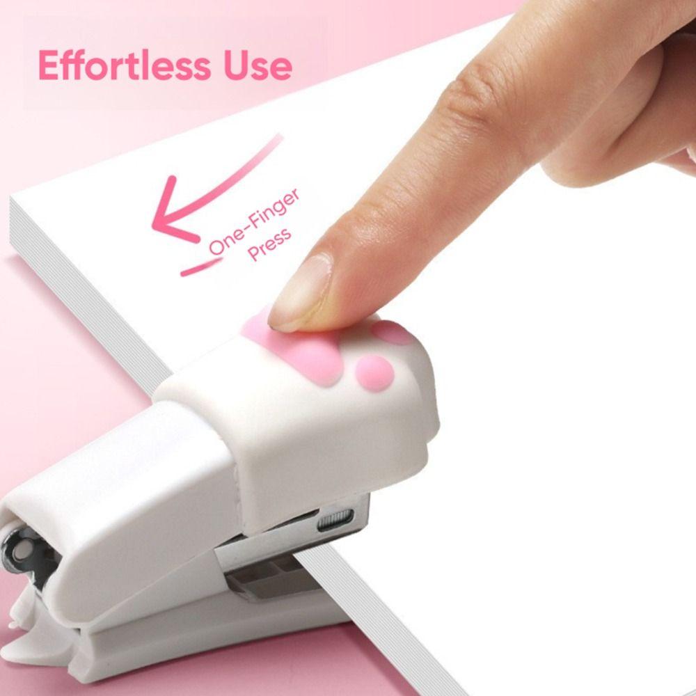 Mini-Portabler Hefter Verwendung 24/6 26/6 Klammern Manuelles Bindewerkzeug Buchbindebedarf