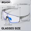 SCVCN Photochromic Cycling Sunglasses MTB Glasses Bike Cycling UV400 Eyewear Men Women Bicycle Mountain Sports Hiking Eyewear