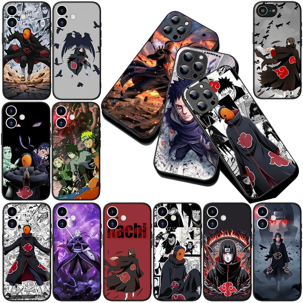 Cover for Apple iPhone 17 16 14 15 Plus Pro Max 16E ProMax + 15Plus 15+ 16+ Casing Phone Case Obito Narutos Uchiha Tobi Itachi