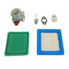 Carburetor Kit Spark Plug Air Filter Oil Filter 640004 for Tecumseh OHH55 OHH60 OHH65 Engine 5hp 5.5hp 6hp 6.5hp