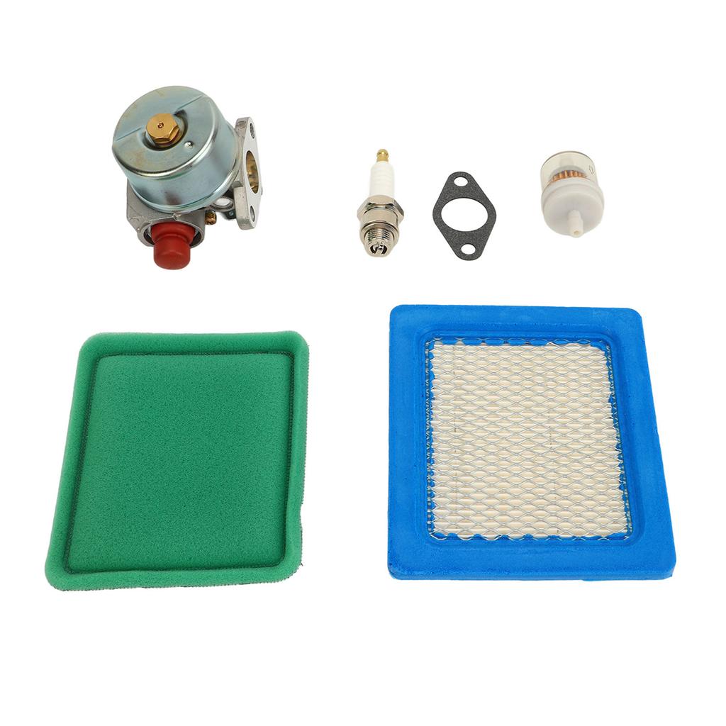 Carburetor Kit Spark Plug Air Filter Oil Filter 640004 for Tecumseh OHH55 OHH60 OHH65 Engine 5hp 5.5hp 6hp 6.5hp