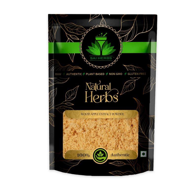 SAI HERBS Wood Apple Extract Powder - Natural Botanical Extract (100 g)