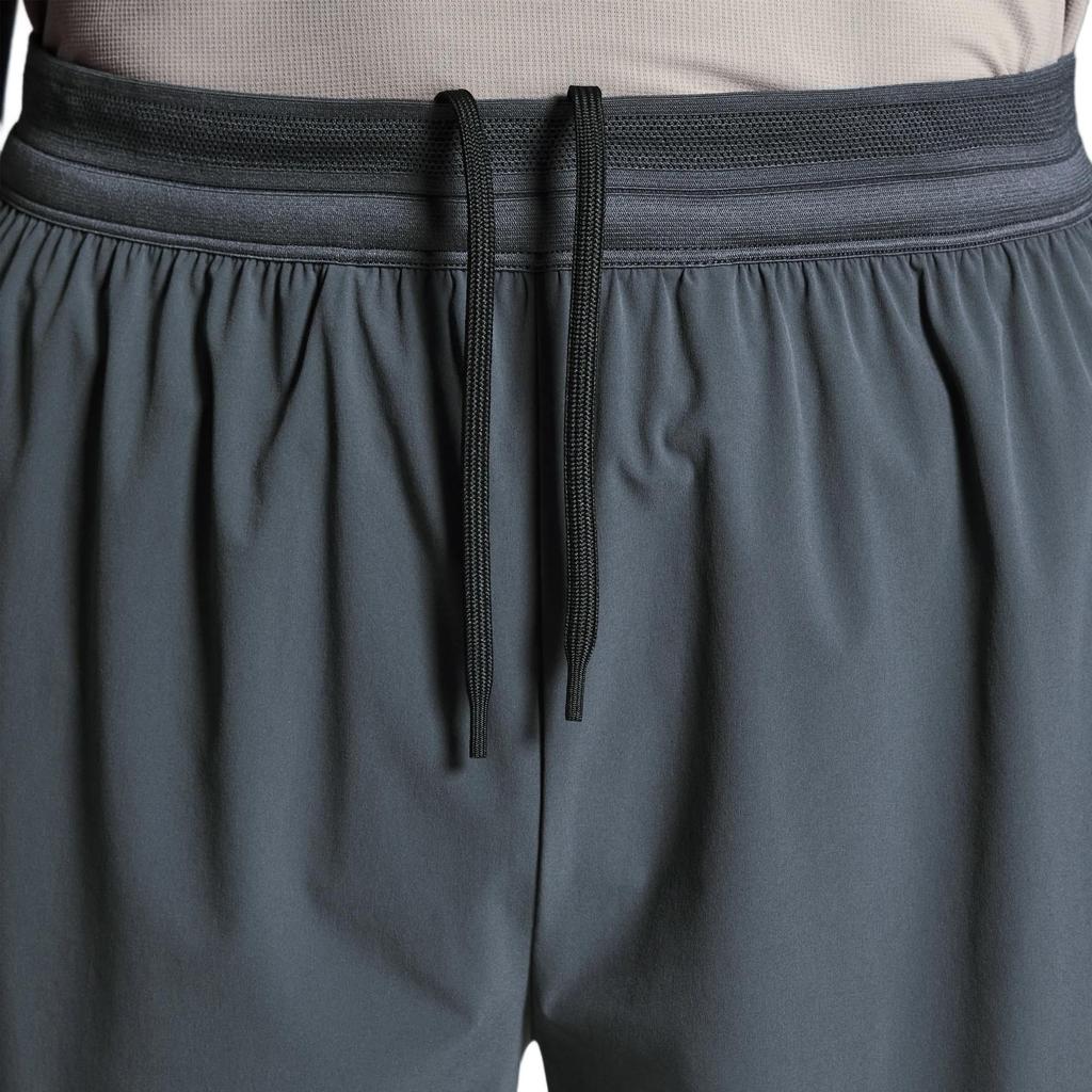 On Performance Logo Quick-Dry Comfortable Stylish Solid Color Three-Quarter Sports Shorts Men Shorts Eclipse-Black 1MF10752608