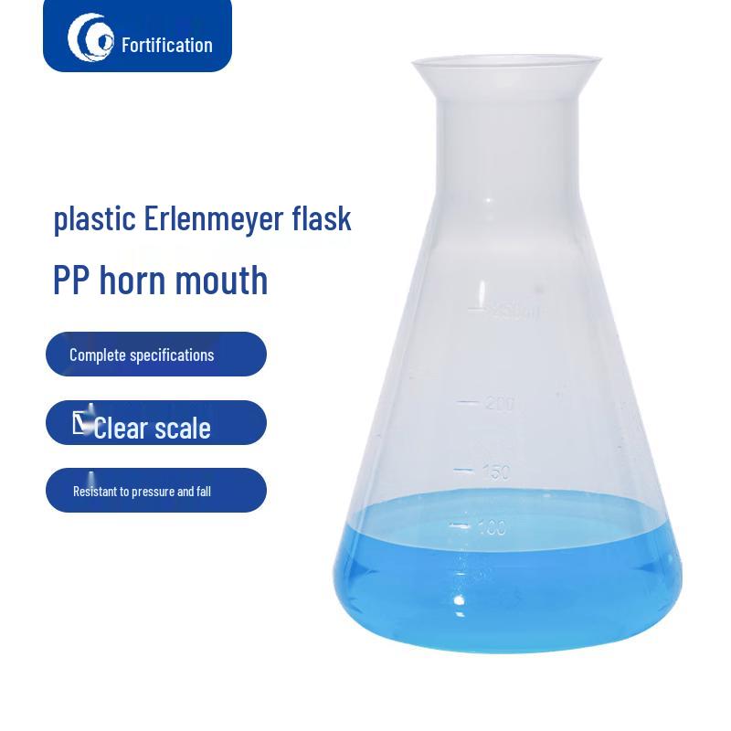 Leigu Wide Mouth PP Erlenmeyer Flask 1000ml