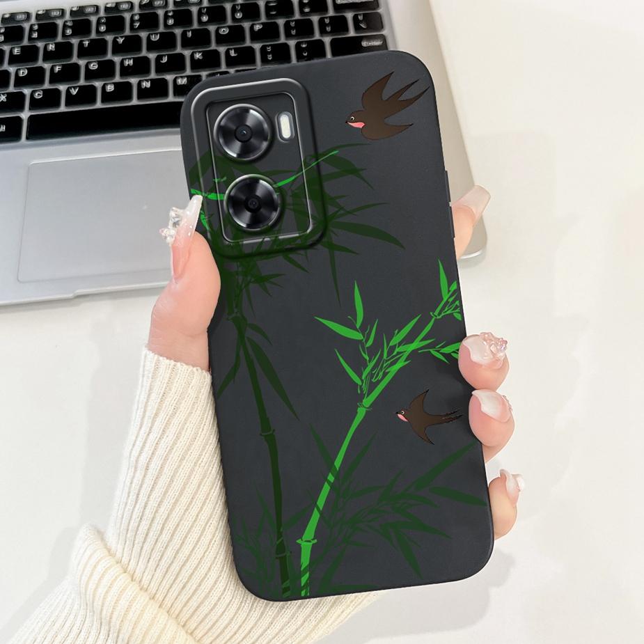 For Oppo A57 4G Case Oppo A57s Cute Fashion Cartoon Cover Matte Soft TPU Phone Case For Oppo A77s A57s OppoA77 OppoA57 4G Fundas