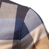 AIOPESON 2025 Classic Plaid Shirt Men 100% Cotton Autumn Winter Thicken Office Formal Long Sleeve Business Executive Mens Shirts