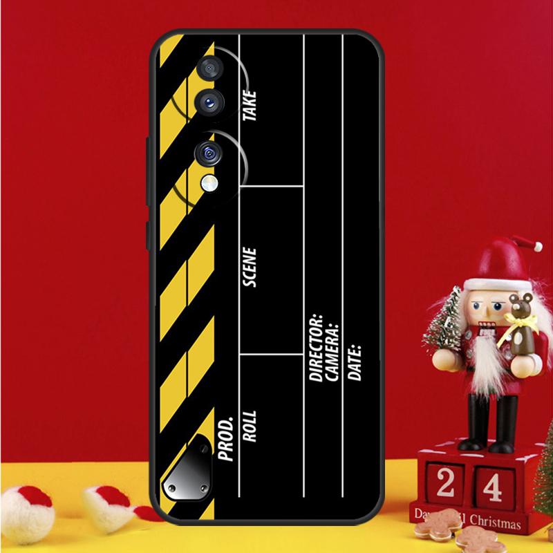 Clapper Board Case For Honor Magic 8 5 6 7 Pro Honor Win RT 50 70 90 200 400 Lite X8c X9b X9c X9a X9d Cover