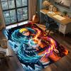Naruto Anime Rug Carpet Non Slip Washable Floor Mat Large Area Rugs for Bedroom Gamer Room