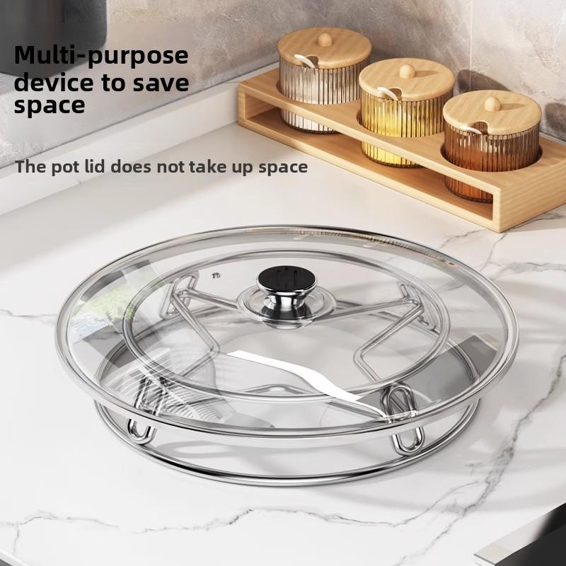 Thickened Double-layer Heat Insulation Anti-scald Waterproof Steamer Basket Vegetable Rack Steamer Kitchen Stainless Steel Steamer Rack