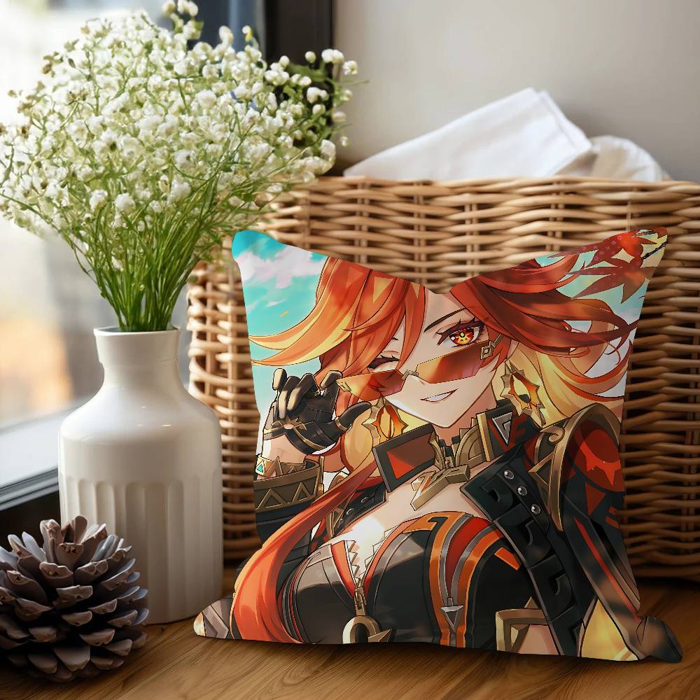 Mavuika Anime Personalized Pillow Dust Cover Bedroom Kids Party Decoration Pillowcase Birthday Children Gift