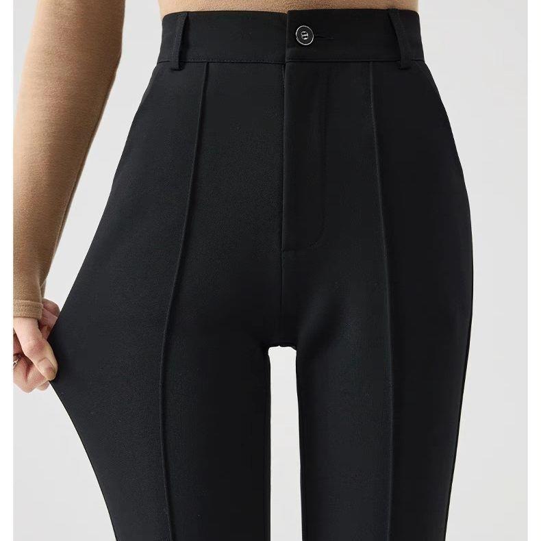

Spring High-Waist Micro Flare Slimming Pants - Casual & Lightweight M 46-50kg