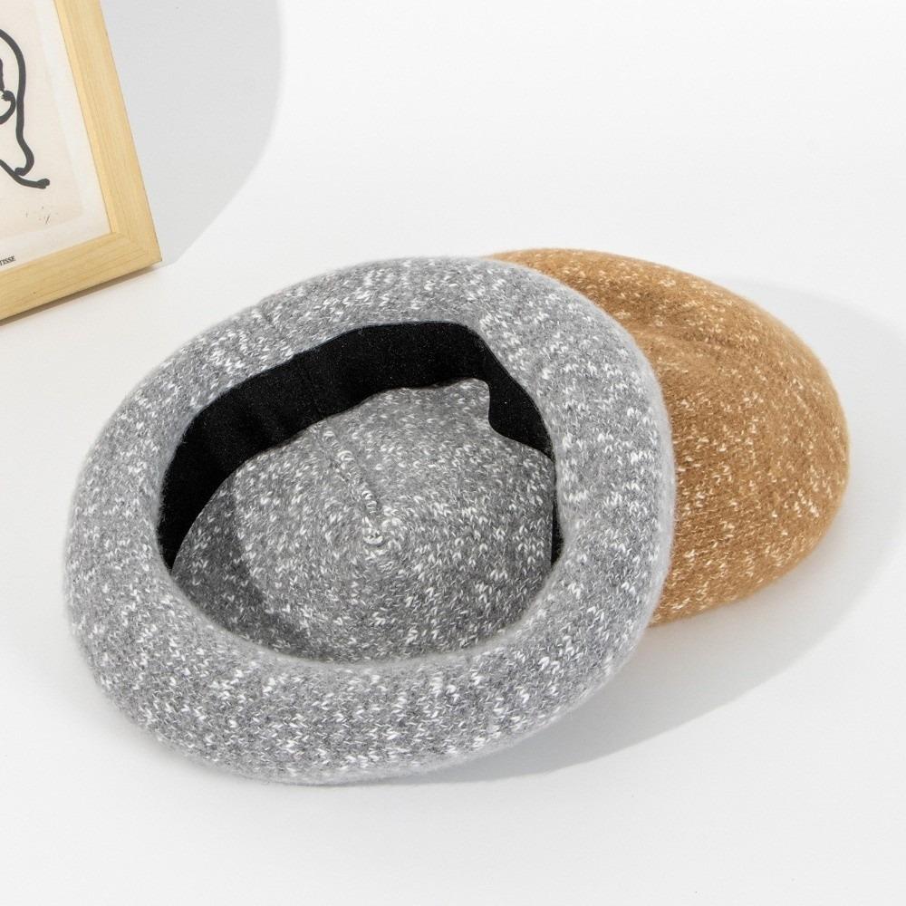 Wool Painter Caps Knitted Artist Hat Elegant Women Berets  Girls