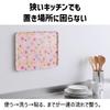 Magnetic Petit Stamp Stylish Made in Japan TATSU-CRAFT Non-Slip Tray, 37cm, Tray, Plastic, Rectangular, Kitchen/Refrigerator Storage, Dining/Café