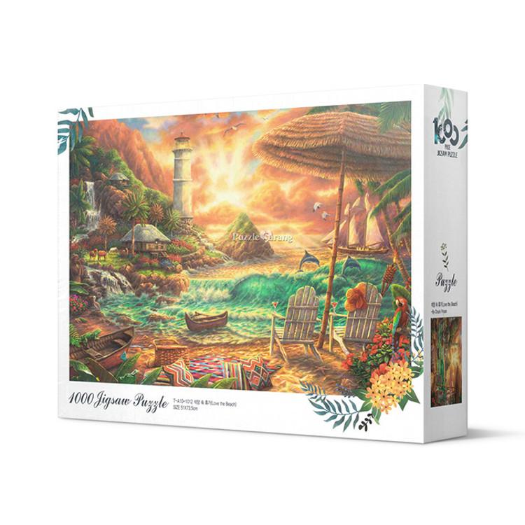 1000 Piece Jigsaw Puzzle - Seaside Dream, Popular Korean Puzzle