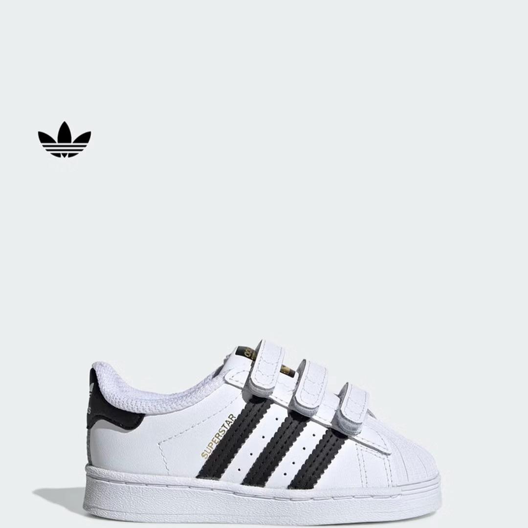 Обувь Adidas - SUPERSTAR CF - Кеды с ракушкой - Adidas Клевер EF4842 19 белый