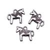 Antique Horse Pendants Metal Animal Charms For DIY Jewelry Handmade Craft Supplies