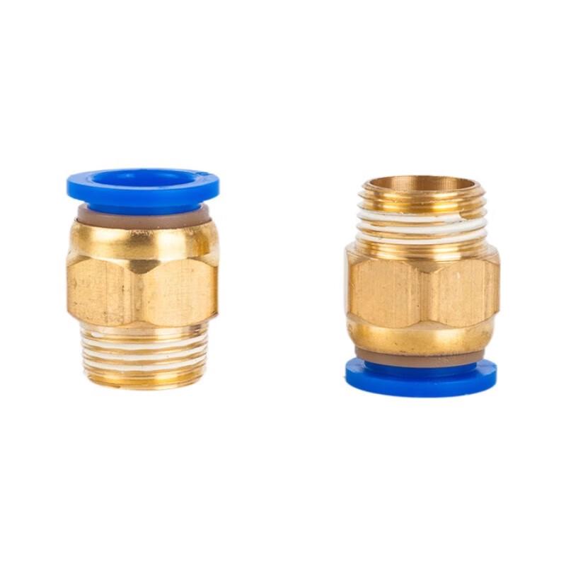 Li Shen PC Thread Straight Pneumatic Air Pipe Connector