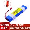14.8V Battery 6800mAh 12800mAh Lithium Battery for ILIFE V5 V5s V50 V3 Plus V3s Pro Robot Vacuum Cleaner Ilife V5s Pro Battery