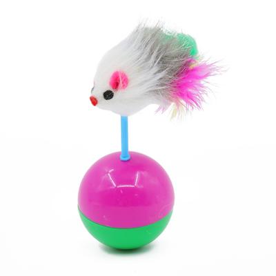 Tumbler Maus Katzenspielzeug Haustierspielzeug Roly Poly Spielzeug