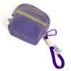 Small Capacity Square Mesh Storage Pouch Portable Clear Mesh Bag Creative Change Storage Bag  Men