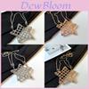 Street Style Star Shaped Mini Metal Crossbody Bag With Chain For Daily Fashion