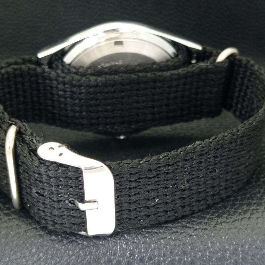 REFURBISHED SEIKO 5 6309A AUTOMATIC JAPAN MENS BLACK DIAL WATCH A427285-2