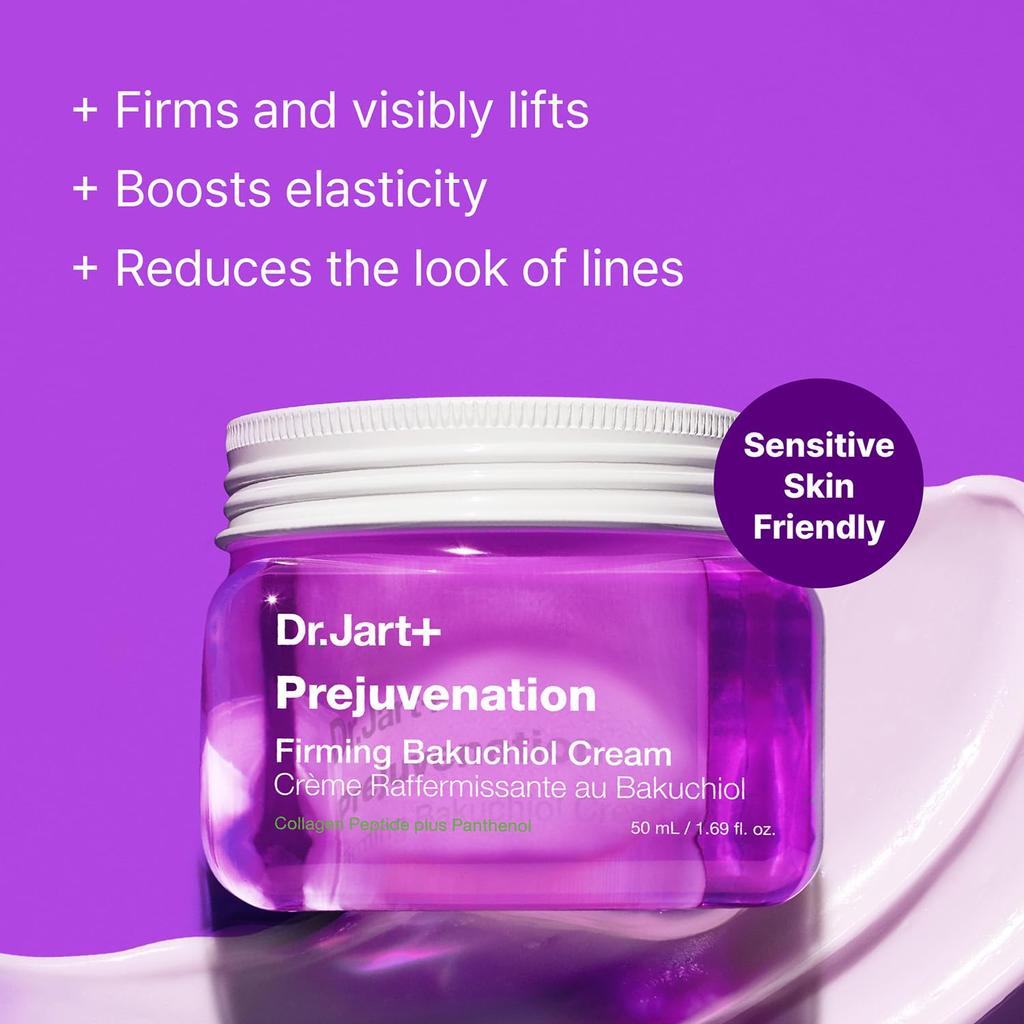 Dr.Jart+ Crema & Siero Bakuchiol Rassodante Pre-Ringiovanimento – Skincare Anti-Età Alternativa al Retinolo, Coreano