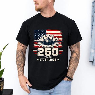 250th Anniversary USA Patriotic 250 Years American 4th July T-Shirt