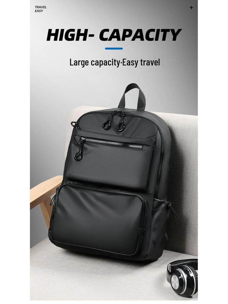 Lightweight Men's Minimalist Laptop Backpack: Outdoor, Business, Casual, Travel, Large Capacity.