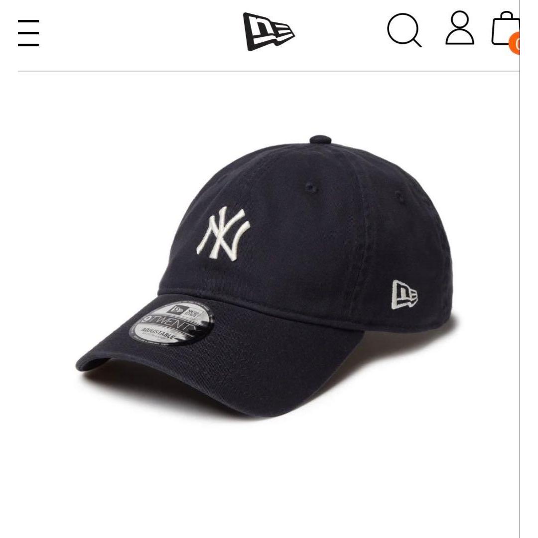 Used New Era 9TWENTY New York Yankees Navy Cap M/L
