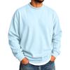 Men's Color Stand Collar Sweatshirt Long Sleeve Casual Pullover