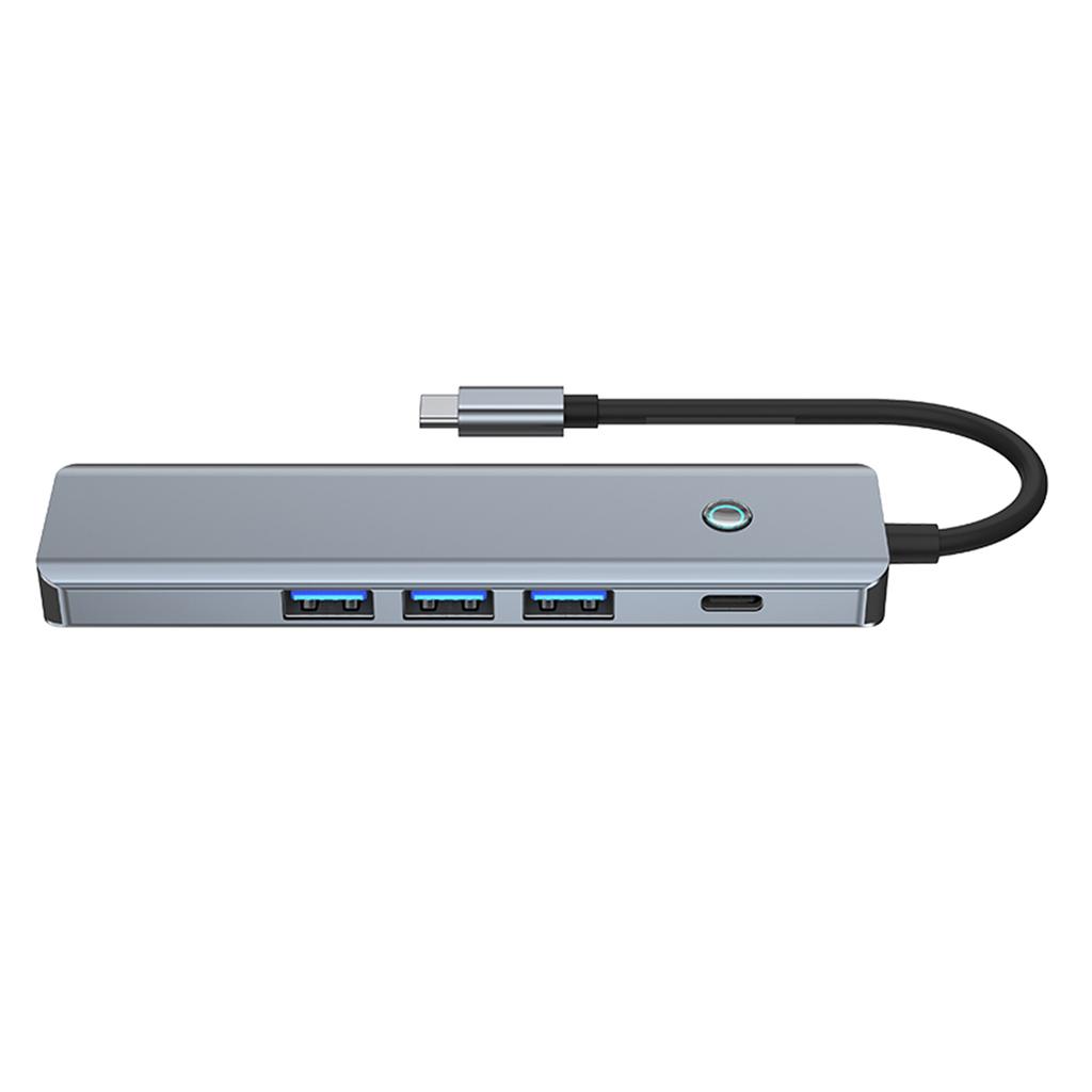 5 In 1 TYPE-C USB3.0 HDMI PD100W Interface Hub Adapter Dock for MacBook iPad Pro