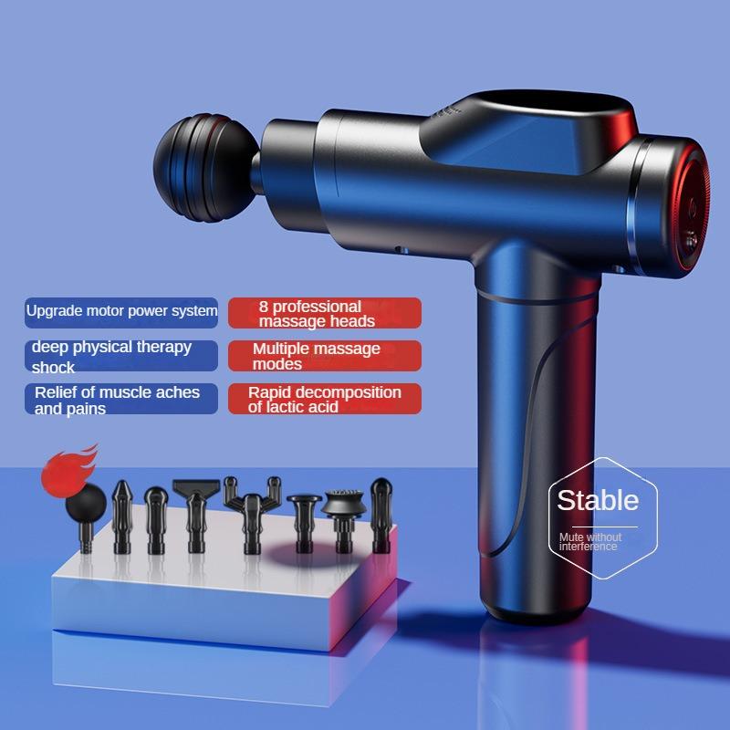 

Инструмент для расслабления мышц Ударный массажер для тела 1800 мАч 8 Массаж головы 16 800 поворотов/минут 6 Регулировка передач 3500 раз/минут