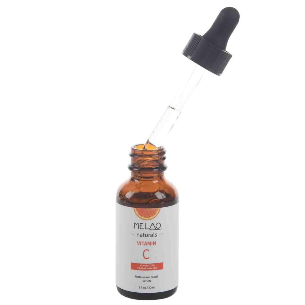 6X MELAO Natuerliches Vitamin C Serum, 20% Vitamin C + E 30ML