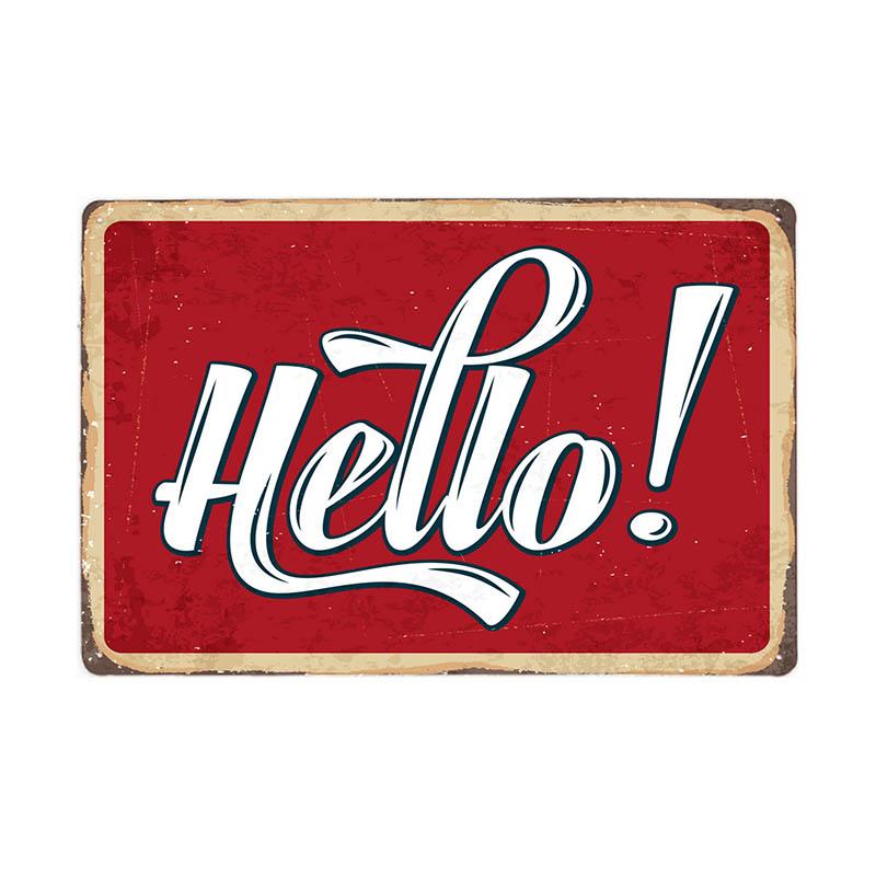 Cute Life Slogan Metal Sign Retro Tin Plaque Vintage Family Iron Poster Wall Art Bar Cafe Man Cave Bedroom Home Decor 20*30CM