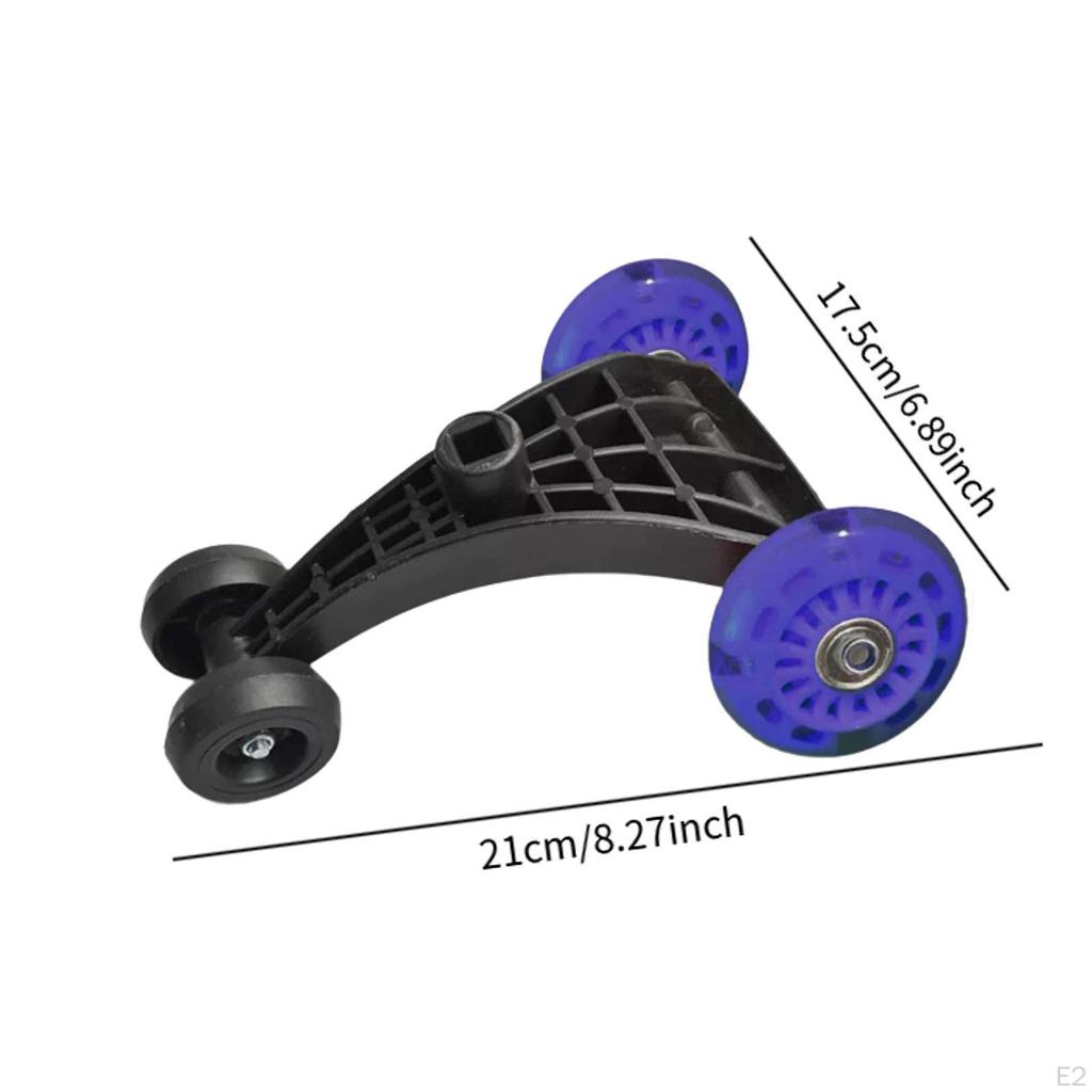 Car Front Wheel Replacement Heavy Duty Stability Three Legged Repair Part Wear Resistant