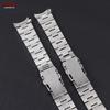 Solid Stainless Steel Watch Band 18/20/22/24mm Metal Watch Straps for Seiko 5 SKX009/007 for Jubilee Curved End Watch Bracelets
