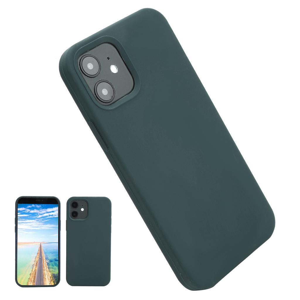 Silicone Case Protection Cover Cellphone Case Support Wireless Charging Fit for IPhone 12 Pro