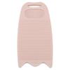 Hand Washboard Plastic Laundry Wash Board with Soap Holder Household Washing Board Pink
