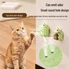 Self-Entertainment Cat Teaser Toy with Catnip Ball for Scratching, Licking, and Teeth Cleaning