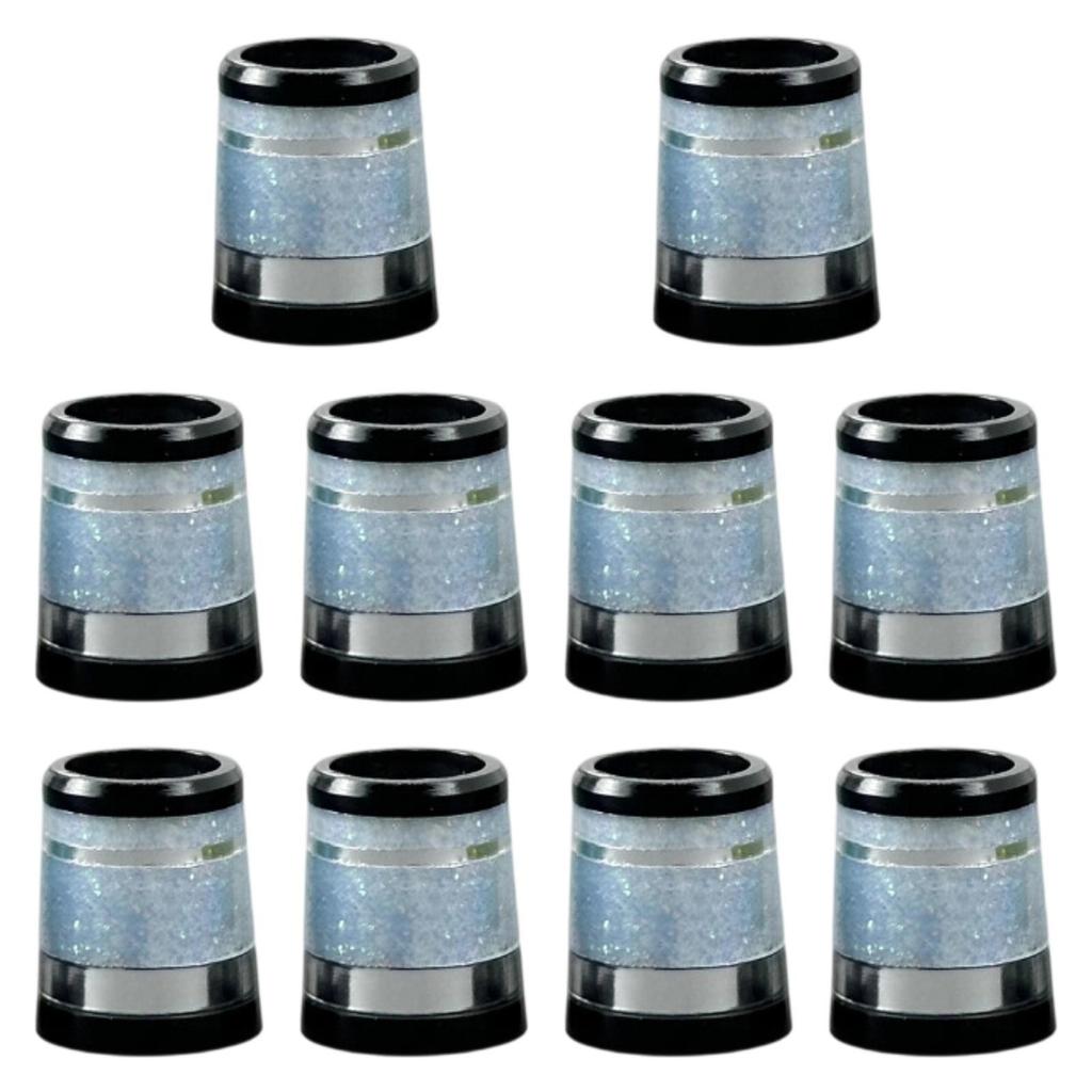 Golf Iron Ferrules Rubber Sleeve Adapters Golf Club Shaft End Caps Replacement Ferrule Protectors for Golf Equipment