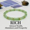 TK Handmade Glazed Bamboo Bracelet - Prosperous Abundant Wristband