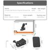 Magnetic Backpack Clip Clamp for DJI Action 5/4/Pocket3/Insta360 Action Camera Accessories