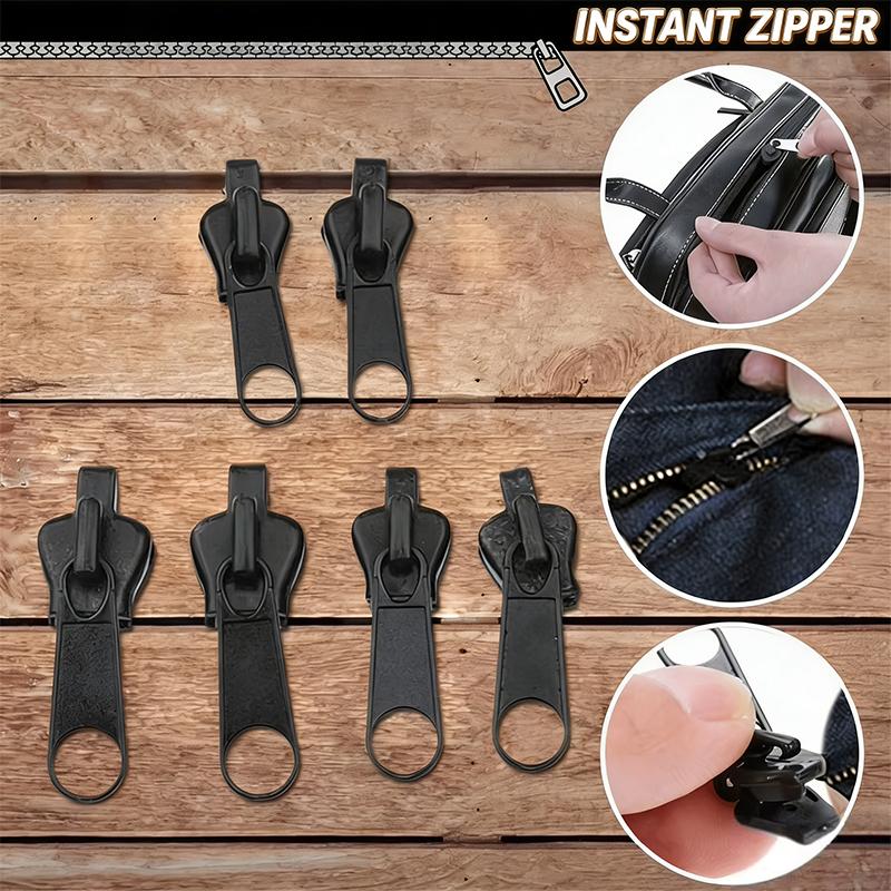 3 Sizes Universal Instant Zippers Fix Repair Kit Replacement 3 Sizes Zip Slider Teeth Rescue New Design Sewing Clothes Zipper